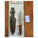 T&M Survival Knife W:Sheath Sealed In Original Packaging 2