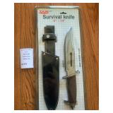 T&M Survival Knife W:Sheath Sealed In Original Packaging 4