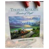 Thomas Kinkade Emerald Isle Cottage Jigsaw Puzzle, Hedbanz Board Game