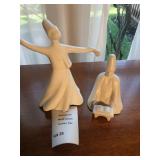 White Porcelain Turkish Sufi Whirling Dervishes In Yildiz Sema Ceremonial Dance