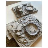 3D Space Terrain Piece Set