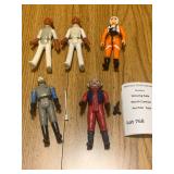 Admiral Ackbar, Luke Skywalker Star Wars Figures & More (2 W:Accessories:3 W:O)