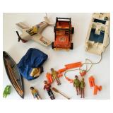 Fisher Price Adventure People Explorer Boat, Jeep, Stunt Plane, Action Figures S