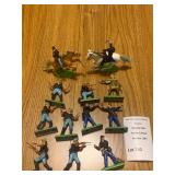 Britains Deetail American Civil War Toy Soldier Figurines Union Cavalry:Infantry
