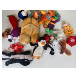 Collectible Plush Toys - Snoopy, Charlie Brown (CAVS), OSU, Plush Balls & More