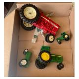 Ertl Die-cast Metal Toy Tractors 
