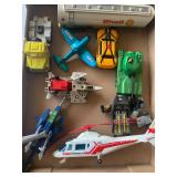 Shell Oil Tanker Truck, Military Tank, Navy Plane, Helicopter Toys & More