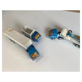 Vintage Goodyear Branded Buddy L Diecast Toy Semi-Trucks