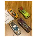Vintage Red Line Hot Wheels Cars - Lot of 4