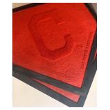 Diamond Shaped Matts W Cleveland Indians Block C By Car Parts Warehouse (2)