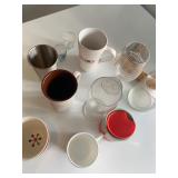 Ceramic mugs, Glass Wine Glasses, Tumblers & More
