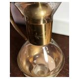 Princess House Heritage Coffee Tea Carafe W Stand