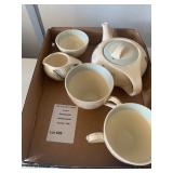Vintage Burleigh England Tea Set W:Balmoral Pattern 
