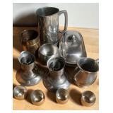 Pewter Kitchen Lot