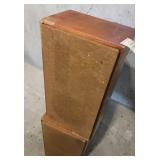 Vintage Olson Electronics S-570 2-Way Speaker System In Wood Enclosure