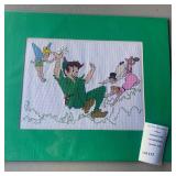 Disney Peter Pan:Tinker Bell Needlepoint Framed Wall Art 
