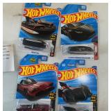 Hot Wheels Die Cast Car Lot of 4