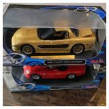 Maisto 2003 Guldstrand Signature Edition Corvette & Shelby Series 1 Cars