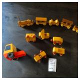 Wooden Train Engine, Train Car, Vehicle Lot