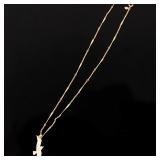 Avon White Dove Necklace