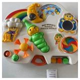 1985 Playskool Glo Worms Musical Dream World interactive Crib Toy