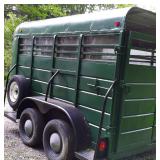Green Stock:Horse Trailer By W-W Trailer Manufacturer (Oklahoma)