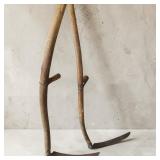 Primitive Antique Farm Scythes W Wooden Handles (1)