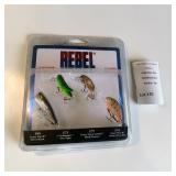 Rebel Classic Critters Fishing Lure 4-Pack