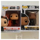 Star Wars Funko Pop! Vinyl Figures Fennec Shand & Reva (Third Sister) 