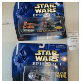 1999 Galoob Star Wars Episode I Micro Machines Pod Racer Pack II Sets