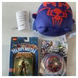 Mattel Cuutopia Spider-Man 2099 Plush Toy, Toy Biz Marvel Comics Lizard Figure