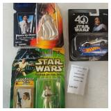 Star Wars Princess Leia Collectible Figures, Hot Wheel Car