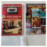 Star Trek Read-Along Adventure & Poster Magazine Lot