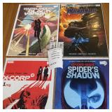 Marvel Comic Books - Black Widow, Spider Man, Wakanda X-Corp