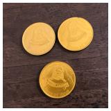 Mardi Gras Doubloons From New Orleans Krewe of Zeus