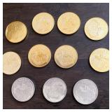 New Orleans Mardi Gras Coins From Krewe of Amor 