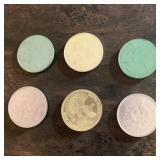 Mardi Gras Doubloons Lot 1974 Daughters of Eve Krewe, Parade Float Coins
