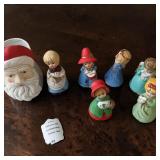 1970s Jasco Merri-Bells Bisque Porcelain Figurine Lot