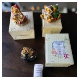 Enesco Cherished Teddies Teddy Bear Figurine Lot