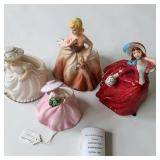 Porcelain Figurines - Royal Doulton Autumn Breezes #HN1934, Napcoware 