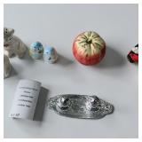 S&P Shaker Lot - Enesco Japan Clown & Circus Ball, Bluebirds, Cats