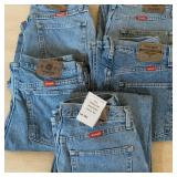 Med Wash Wrangler Blue Denim Jeans (Lot of 5) Size 32 x 32