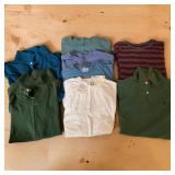 Mens T-Shirt & Polo Shirt Lot - Old Mill, Izod, Goodfellow, Puritan (Sz L, XL)