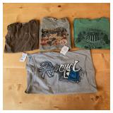 Rip Curl Sleeveless, Grey Gander Mountain Tee Shirts (Sized L XL)