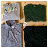 Striped FootJoy Mens Polo W Emrboidered Lakewood National Golf Club Logo (XL)