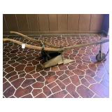 19th-Century Wooden Beam Walking Plow
