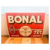 Bonal Gentiane-Quina French Aperitif Ouvre L Appe?tit Wine Advertising Sign 