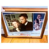 Framed 1946 Lobby Card For The Film Noir Thriller The Stranger