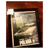 Framed 1968 Dodge Polara White Hat Special Print Advertisement Sign