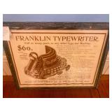 Franklin Typewriter Vintage Advertising